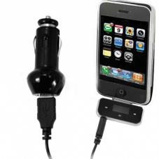 IPod/iPhone Touch Wireless FM Transmitter+Car Charger High Fidelity Stereo