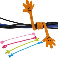 Finger expression router tie wire cable management color random