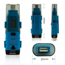 bside bth05 usb three chanels temp humidity data logger with display temp probe outside