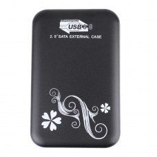 USB 3.0 SATA 2.5" inch HD HDD Hard Disk Drive Enclosure External Case Box EVM