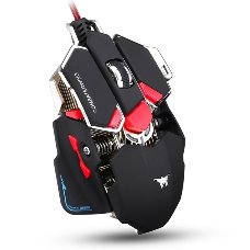 Combaterwing 4800 DPI Optical USB Wired Professional Gaming Mouse 10 Buttons