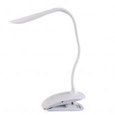 Creative LED Flexible Reading Light Clip-on Bed Table Desk Lamp Rechargeable