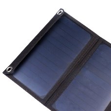 Universal 14W Dual USB Port Folded Monocrystalline Solar Panel Sun Power Charger