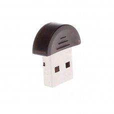 USB Mini Bluetooth Adapter Semicircle Black