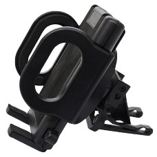 Car Use Phone Holder Air Outlet Phone Holder Clamp Type Mount Black