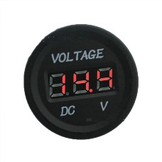 Car Accessories Storage Battery LED Voltmeter Motorcycle Voltmeter 6-30V