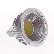 LED Spotlight Lighting Light Emitting Diode COB White (6000-6500K) E27 Silver