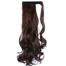 Wig Velcro Ponytail Curly Hair Wig 33J