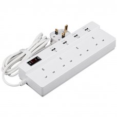 Power Strip Surge protector with USB Charging Port Support iPad iPod Smart Phone