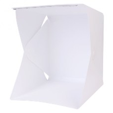 White Second generation Folding Portable Lightbox Mini Studio Take Pictures