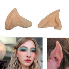 Latex Fairy Pixie Elf Fake Ears Cosplay Accessories 1 Pair