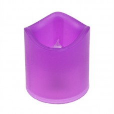 Simulate Flameless LED Candle Party Decoration Purple