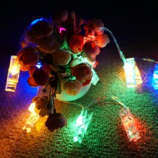 Clips String Lights 1.5Meters 10Beads Colors Light