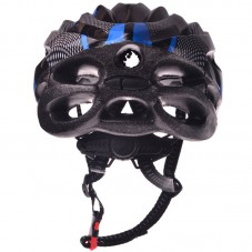 Outdoor Goods Protective Helmet Elastic Helmet Light-weight Cycling Helmet 021 Blue with Black