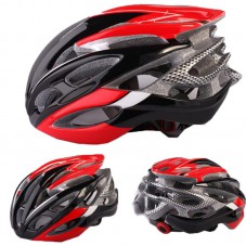 Outdoor Goods Protective Helmet Safety Helmet Unibody Cycling Helmet 020 Red