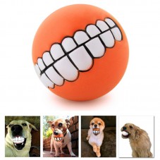 Pet Supplies Puppy Teeth Squeaky Ball Orange