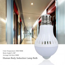 E27/B22 LED PIR Motion Sensor Lamp 5W/7W/9W Human Body Induction Lamp Bulb