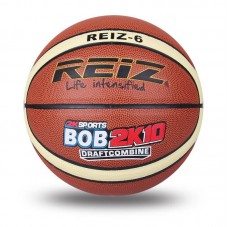 6# PU Leather Wear-resistant Non-Slip Indoor Outdoor Basketball Ball