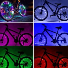 20 LED Bike String Light Bicycle Rim Lights Wheel Spoke Light String Lamp