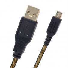 USB Data Cable For 3DS XL Sync Power Charger Charging Cord Cable Gold Plated