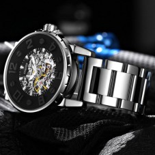 62004B Business Men Automatic Mechanical Wrist Watch Sports Watch