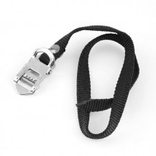 Road/Mountain Bike Pedal Replacement Cycle Black Nylon Security Toe Straps