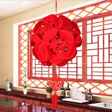 76 Flower Ball Pendant Decoration Hollow Chinese Pendant Shop Home Decoration