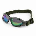 Topsunglasses gogles with adjustable strap leash Black