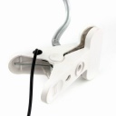 USB Plug Flexible Clip-on LED Reading Light Lamp New