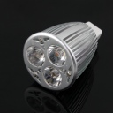 6W MR16 12V High Power Pure White 3 LED Energy Saving Focus Down Light Bulb Lamp
