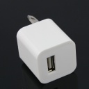 AU AC to USB Power Charger Adapter Plug for iPod iPhone White