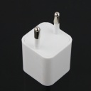 EU AC to USB Power Charger Adapter Plug for iPod iPhone White