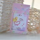 mobile phone DIY paste nail sticker notebook stickers pink heart