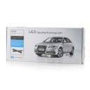 2x 9-LED Audi Style Daytime Running Light Day Fog Lamp DRL Super White 12V DC
