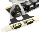 PCI card and two strings