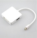 Mini DisplayPort DP Male to DP / DVI / HDMI Cable Adapter Convertor For Apple Macbook Pro Air