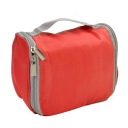 multi-function waterproof wash bag with hook incorporating package red
