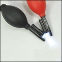 Multi-function Cleaning Blowing Ball with LED Light for Camera Keyboard Lens Black