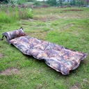 camouflage leaves can be spliced with a pillow automatic inflatable single inflatable cushion