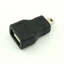 USB A Female to Mini USB B 5 Pin Male Adapter Converter
