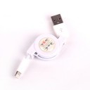 Retractable 8-pin Mini USB Data Line Cable For Apple iPhone 5 iPad mini & iPad 4