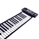 2013 hot selling 61keys USBsilicone flexible roll up piano