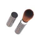 Makeup Retractable Red Leopard Blush Powder Brush Adjustable Cosmetic