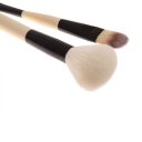 2PCS Dual-use Brush & Big Powder Brush Comestic Brush Set