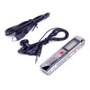 Hot 4GB USB Digital Voice Recorder With MP3 U Disk Function Featuring One-key Recording