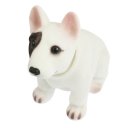 Auto Fragrant Bull Terrier Nodding Bobblehead Dashboard Dogs Toys White