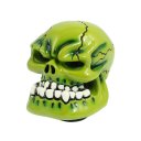 Human Bone Skull Stick Shift Gear Shifter Knob Cover Green for Car Truck