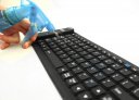 Bluetooth Roll up flexible rubber keyboard Waterproof