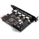 ORICO PME-4U USB3.0 4 Port PCI Express to USB3.0 Host Controller Card with Power Cable