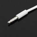 3.5mm Male to Dual Female Audio Split Adapter White